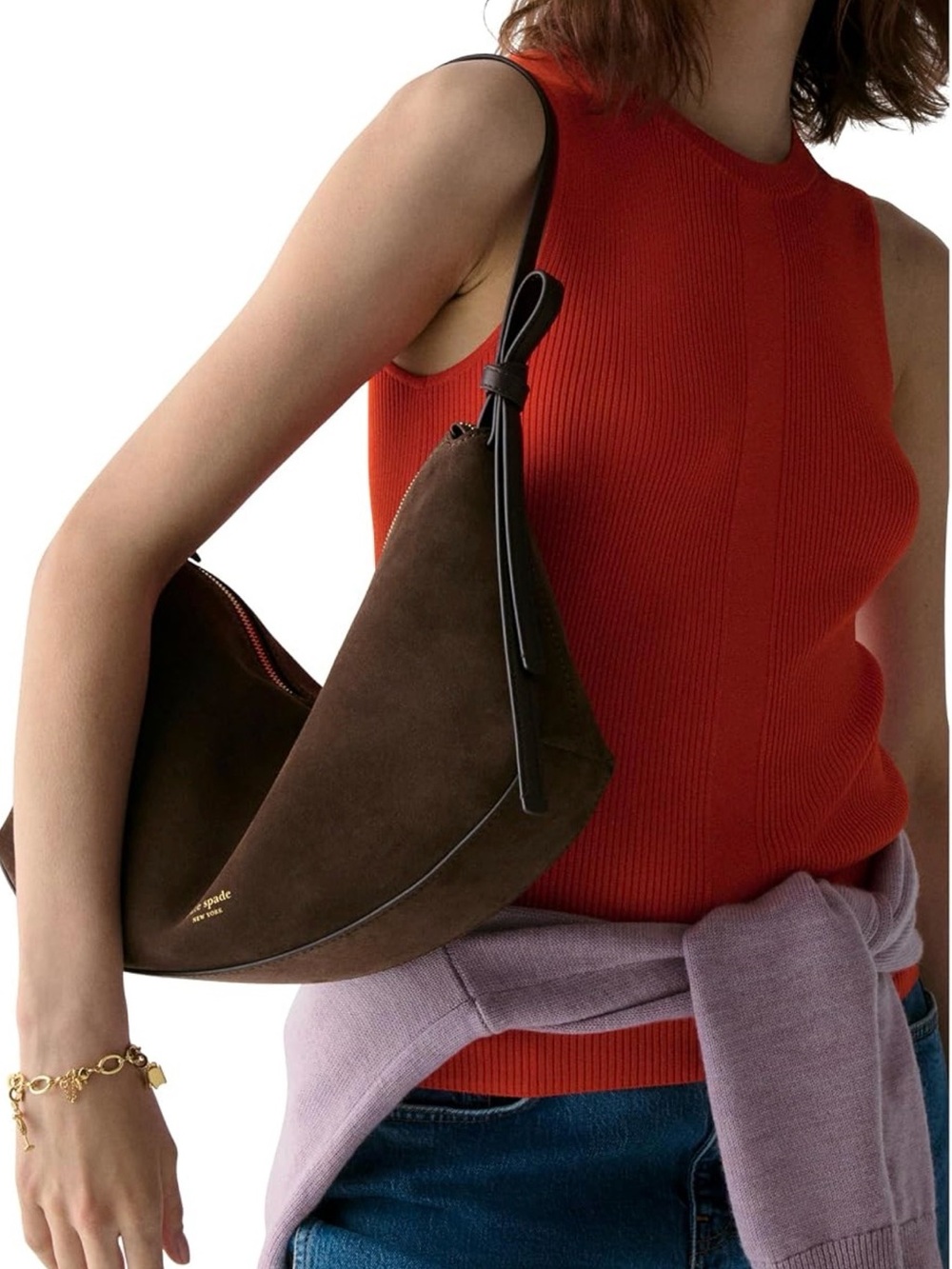 Kate Spade Large Loop Shoulder Bag - Picture 2 of 9